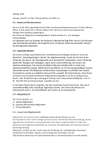 Abschrift der Satzung des MTV "Fichte" Winsen (Aller), eingetragener Verein