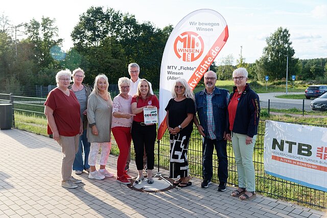 Verleihung des Gemo-Gütesiegels an den MTV "Fichte"