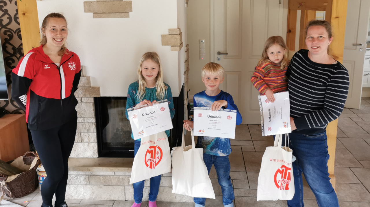 Auswertung des „Turnen@home“-Wettbewerbs Auswertung des „Turnen@home“-Wettbewerbs