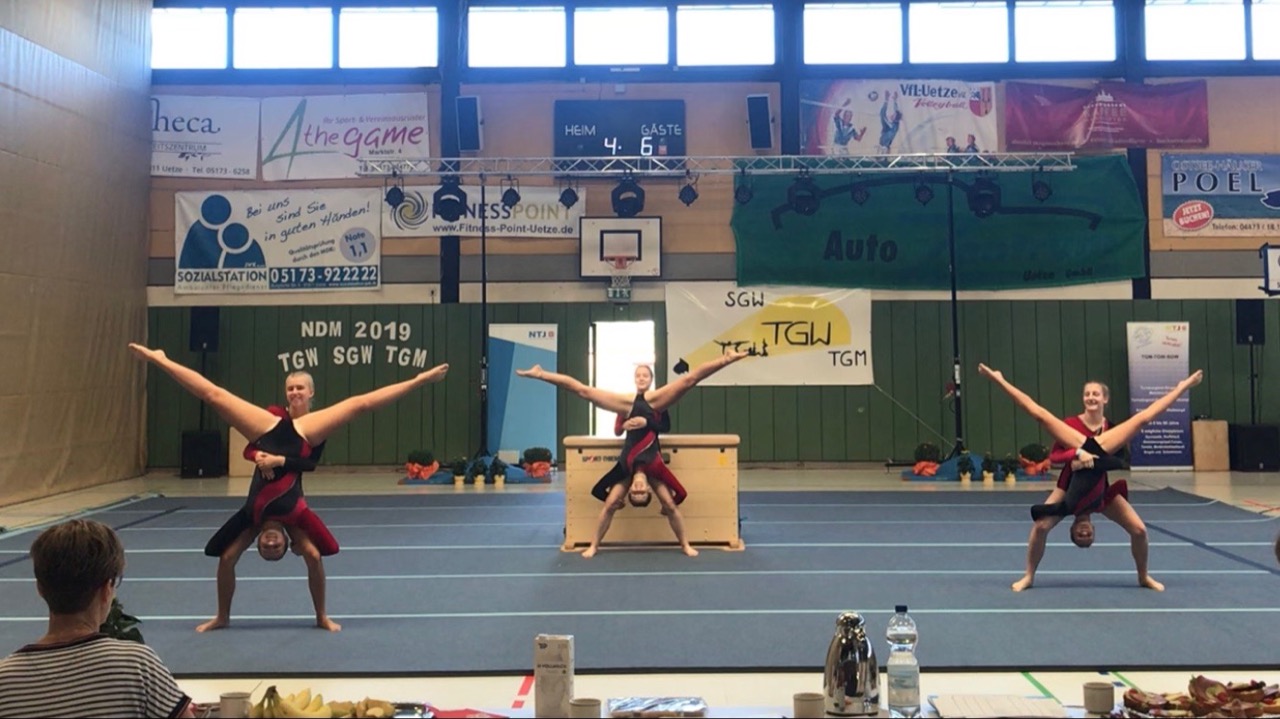 Turnen: TGW-Turnerinnen bei Norddeutschen Meisterschaften